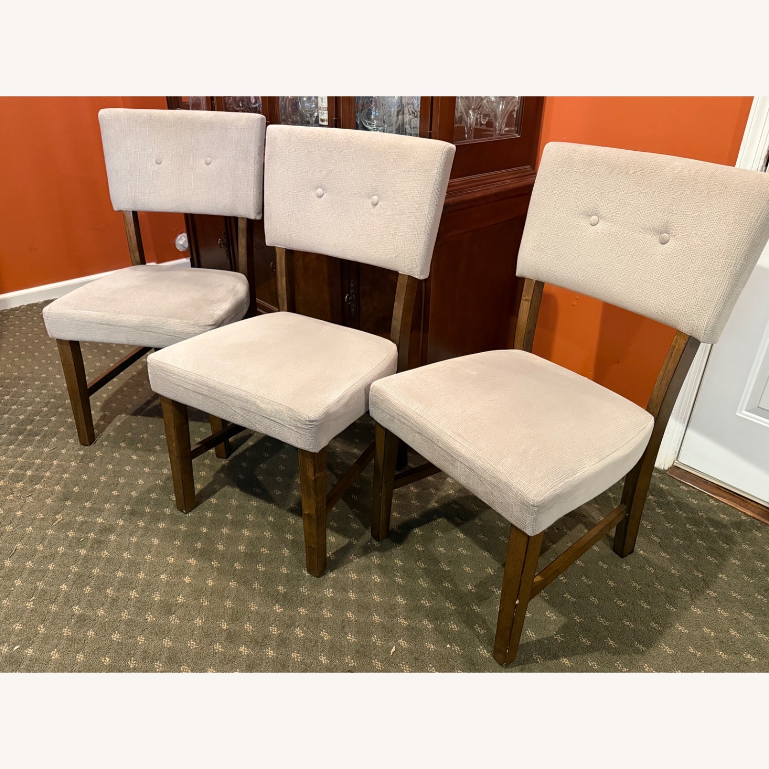 Raymour & Flanigan Pryce Modern Dining Chairs (3) - image-1