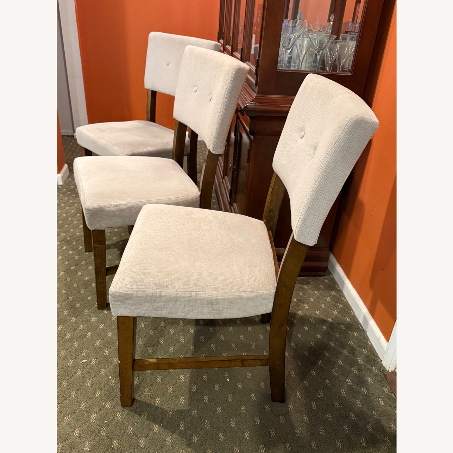 Raymour & Flanigan Pryce Modern Dining Chairs (3) - image-3