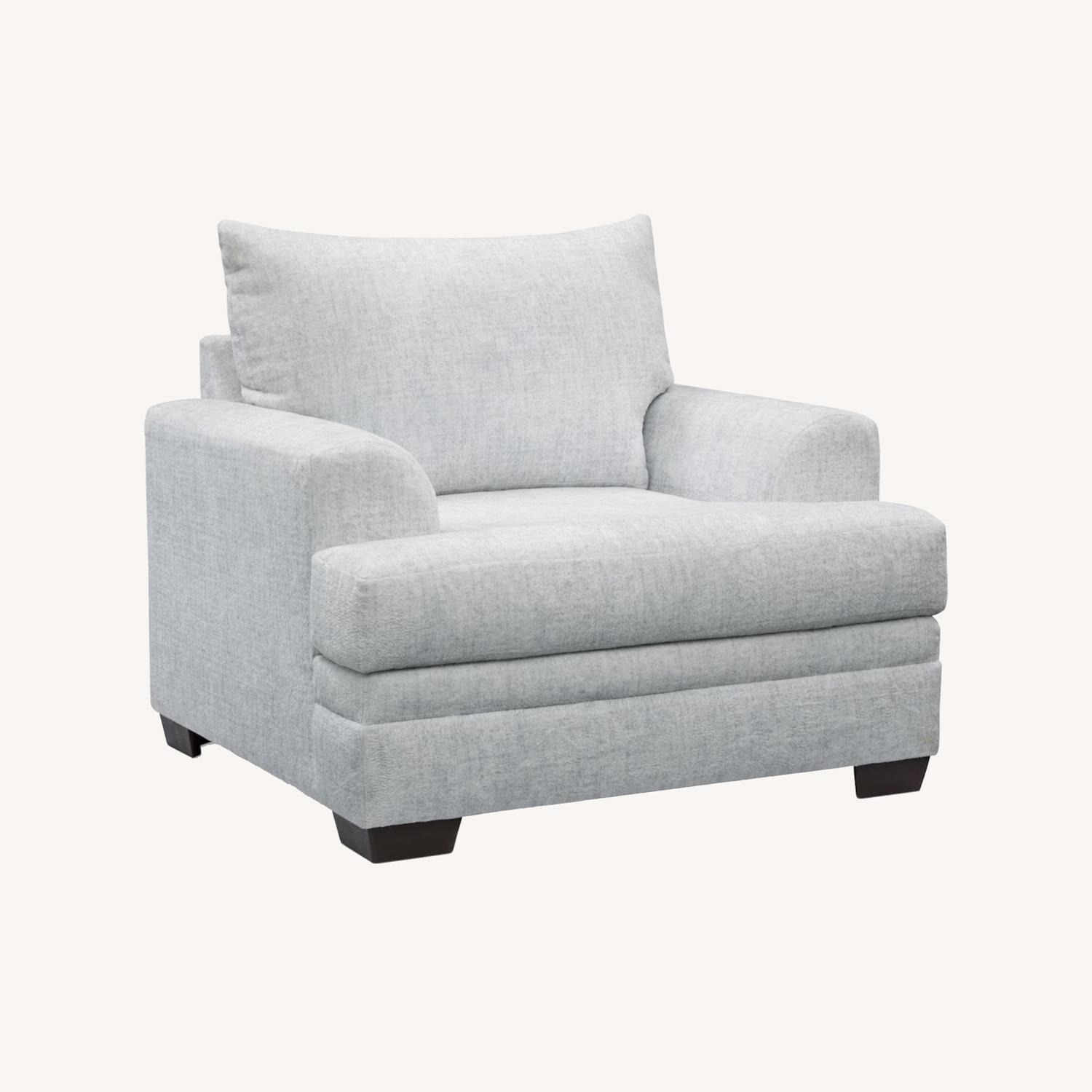 Value City Marlie Light Gray Chair - image-0