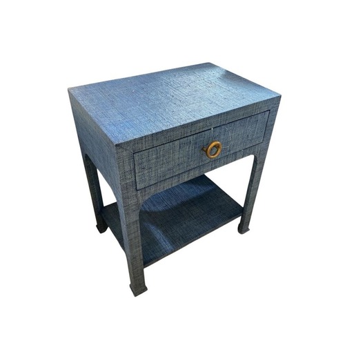 Used Chatham 1-Drawer Nightstand Blue for sale on AptDeco