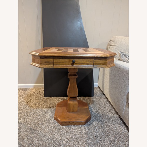 Used Bishop Cherry Game End Table for sale on AptDeco