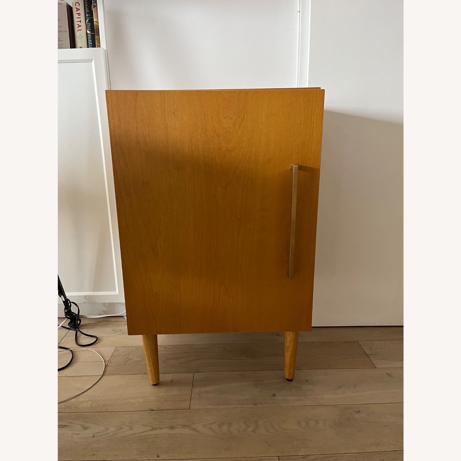 Pottery Barn Presley Record Player Stand - image-1