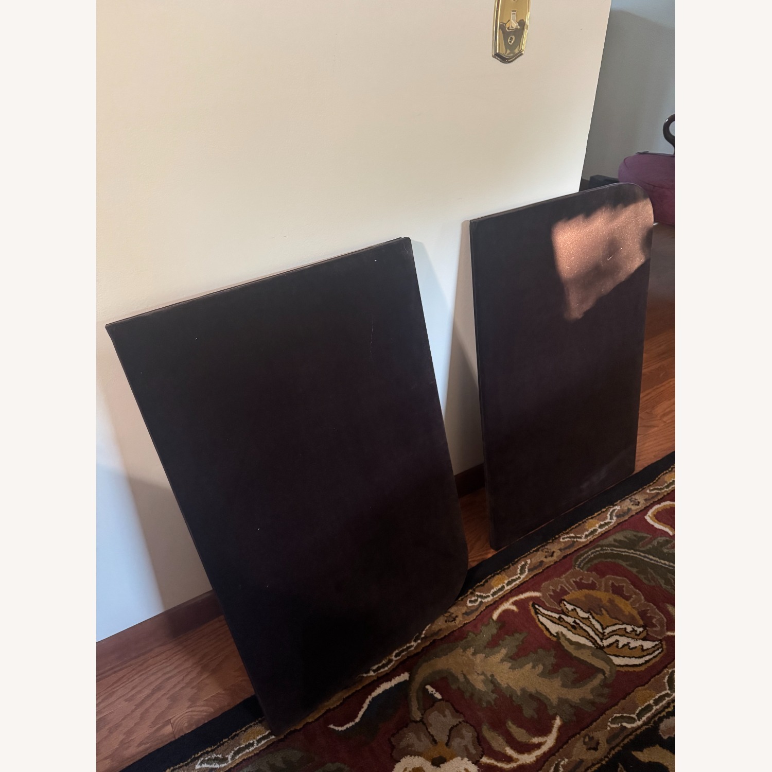 Cherry Wood Extendable Dining Table with 6 Chairs - image-3