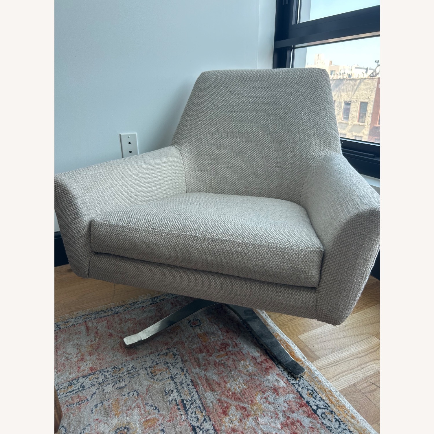 West Elm Lucas Swivel Chair - image-2