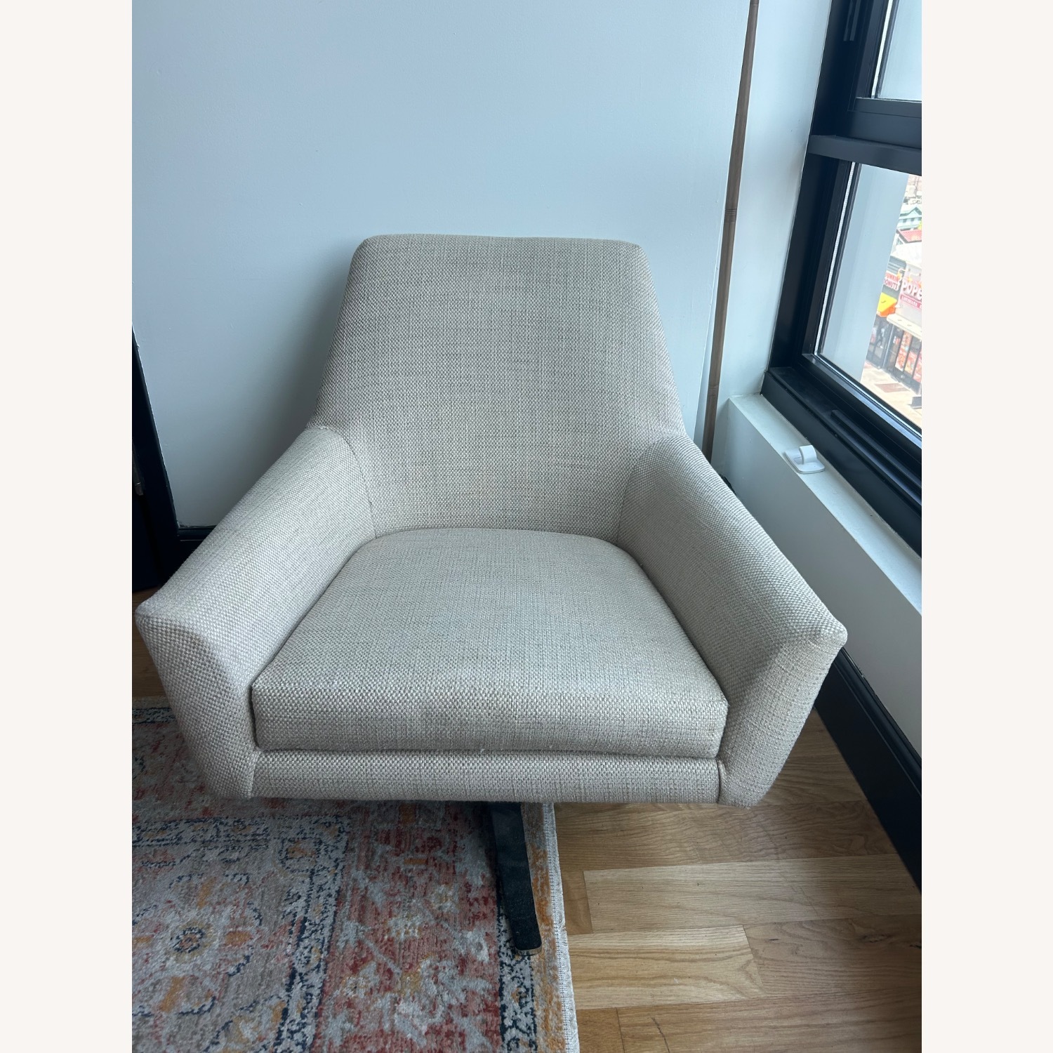 West Elm Lucas Swivel Chair - image-1