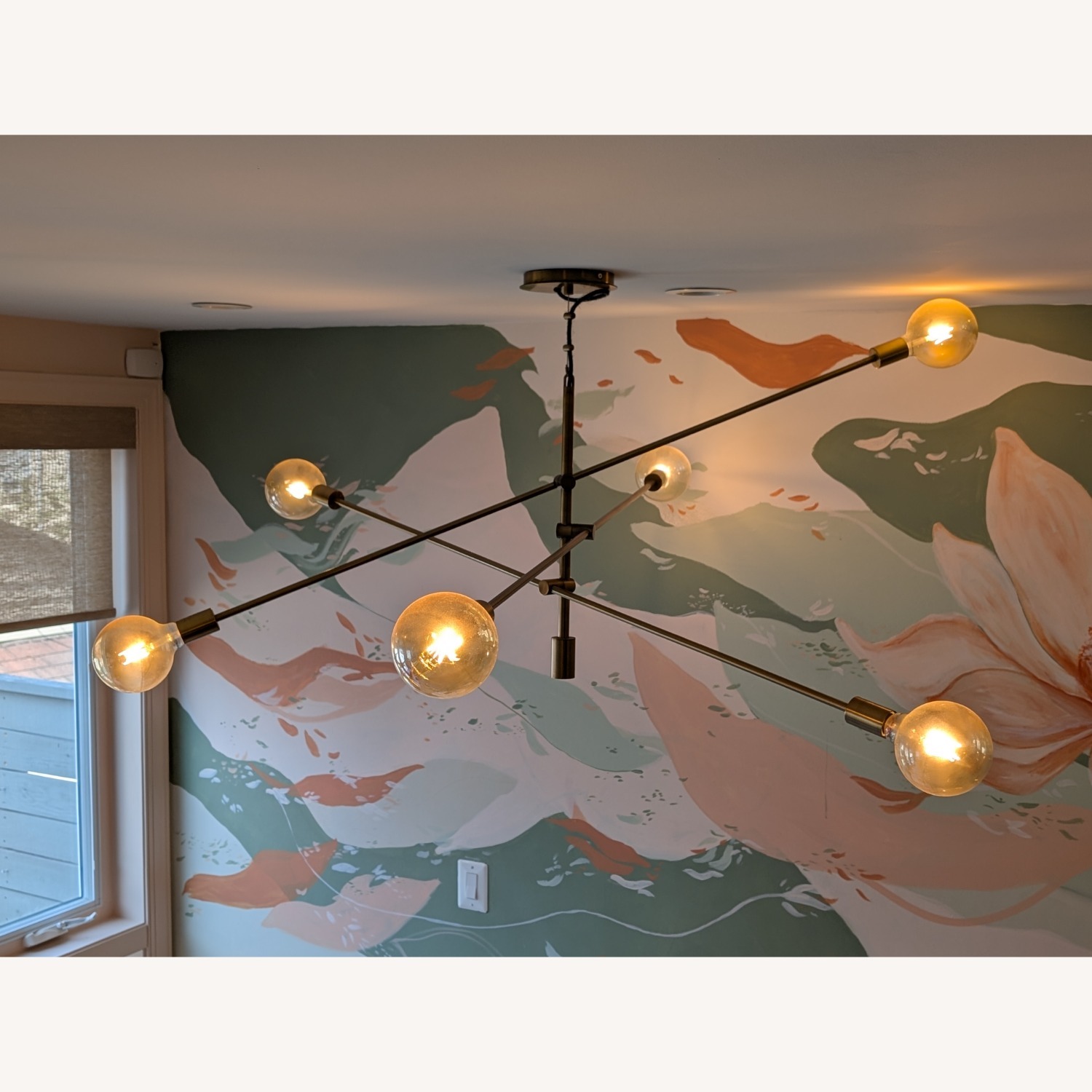 West Elm Mobile Chandelier 55" - image-1