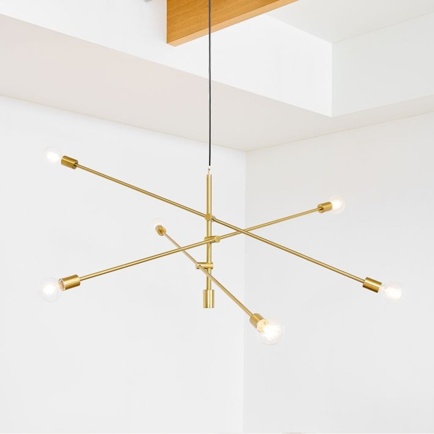 West Elm Mobile Chandelier 55" - image-4