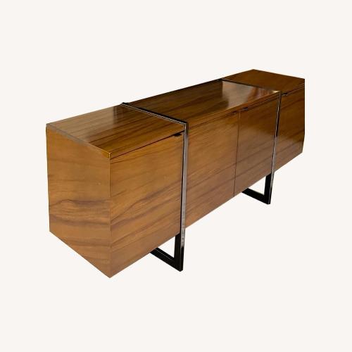 Used Natural Walnut Credenza for sale on AptDeco