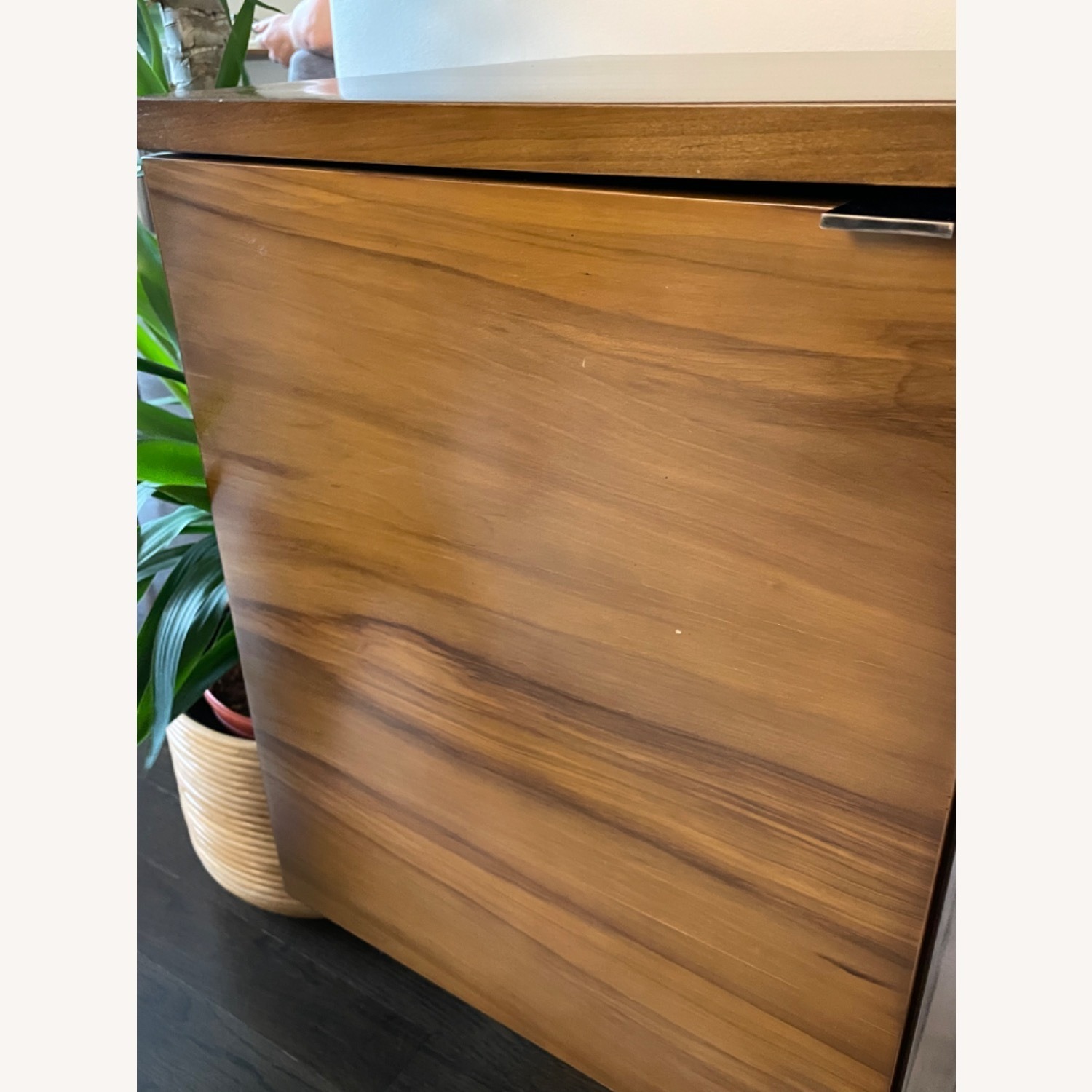 Natural Walnut Credenza - image-4