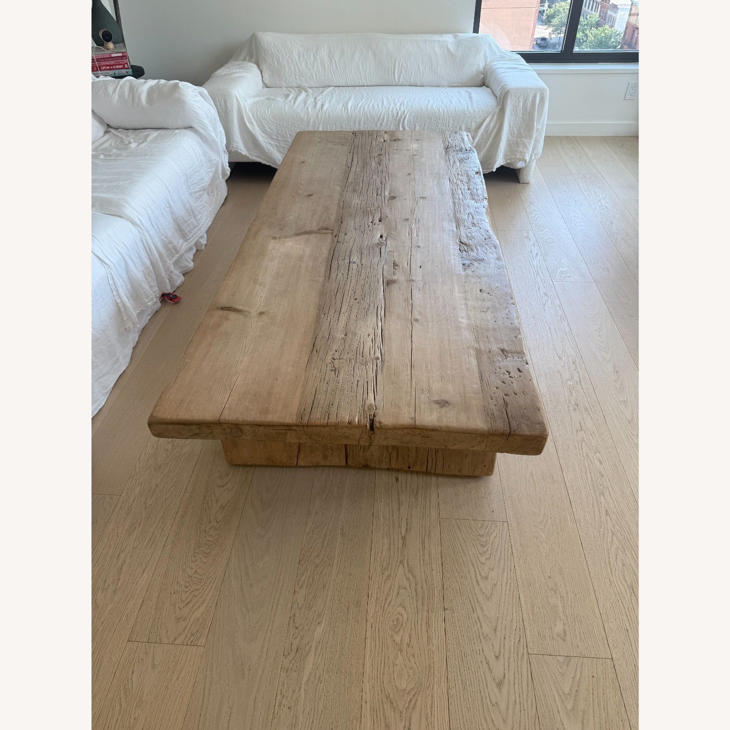 Restoration Hardware Reclaimed Wood Table - image-2