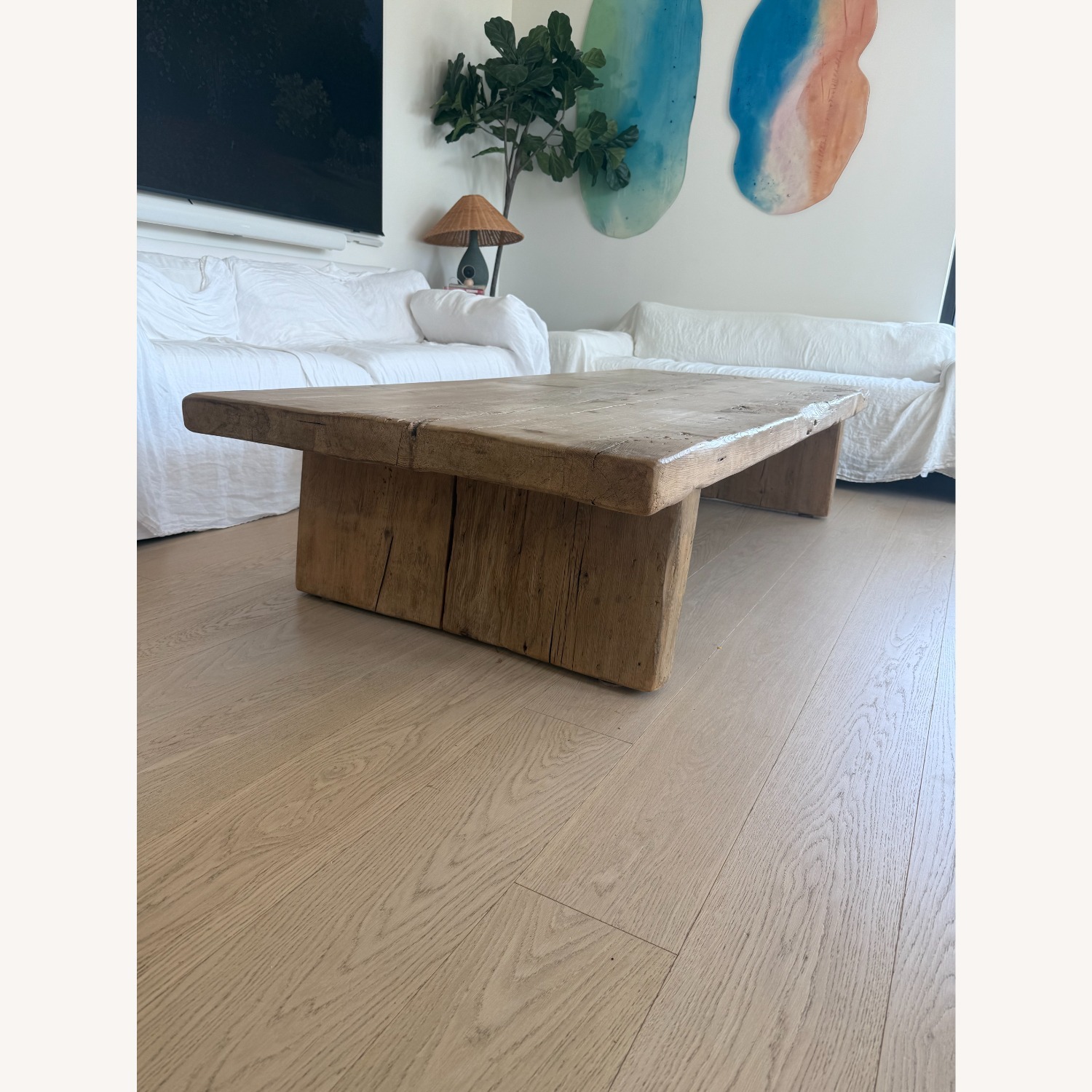 Restoration Hardware Reclaimed Wood Table - image-3