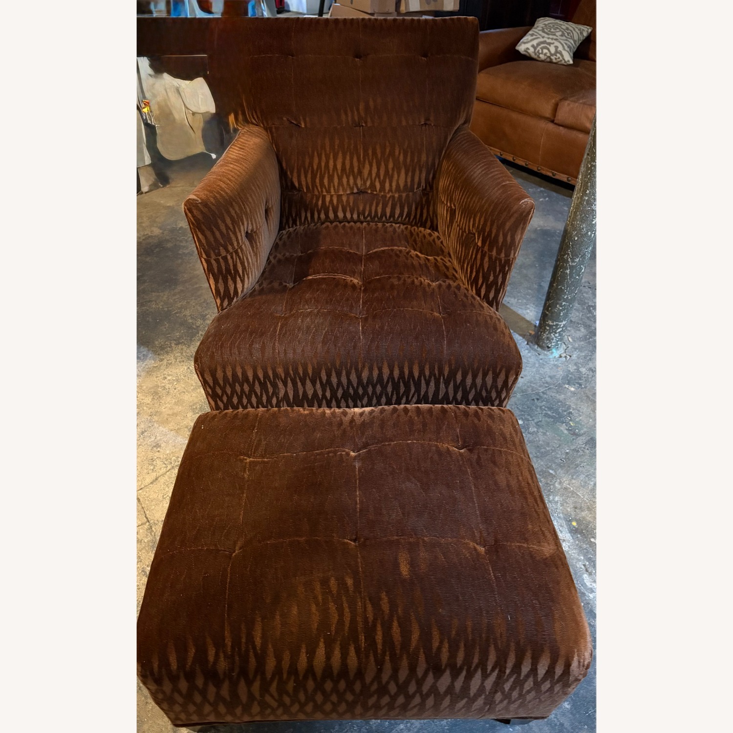 Custom Chair and Ottoman - image-1