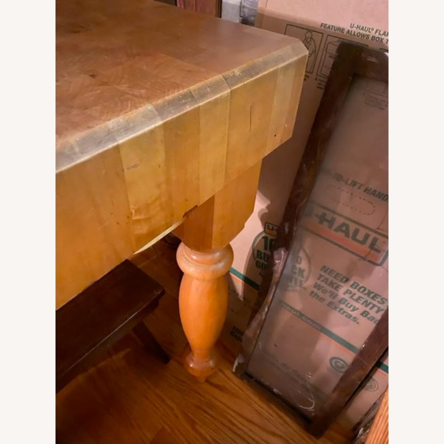 Vintage Butcher Block Stand - image-5