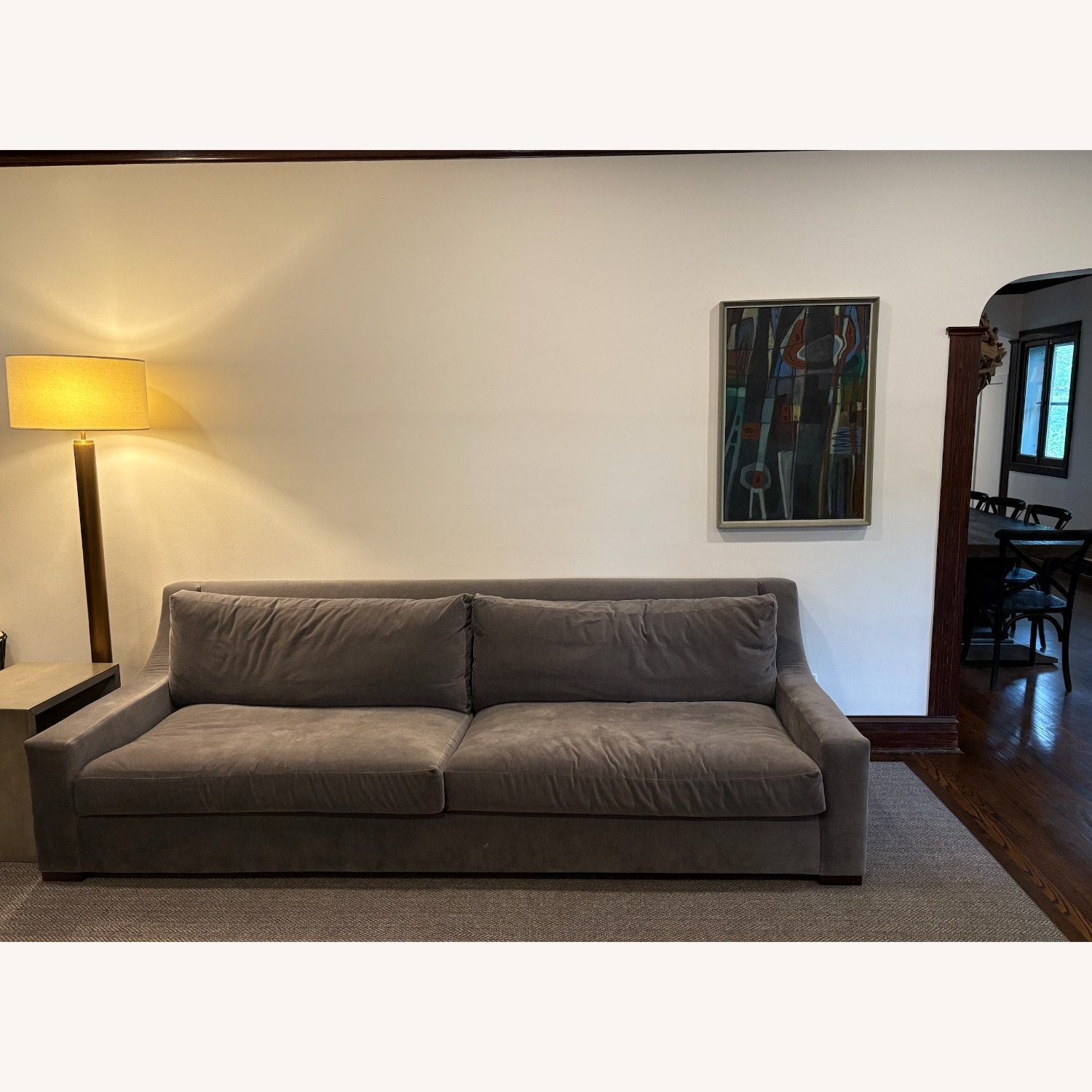 Restoration Hardware Parisian Classic Slope Arm Sofa - image-3