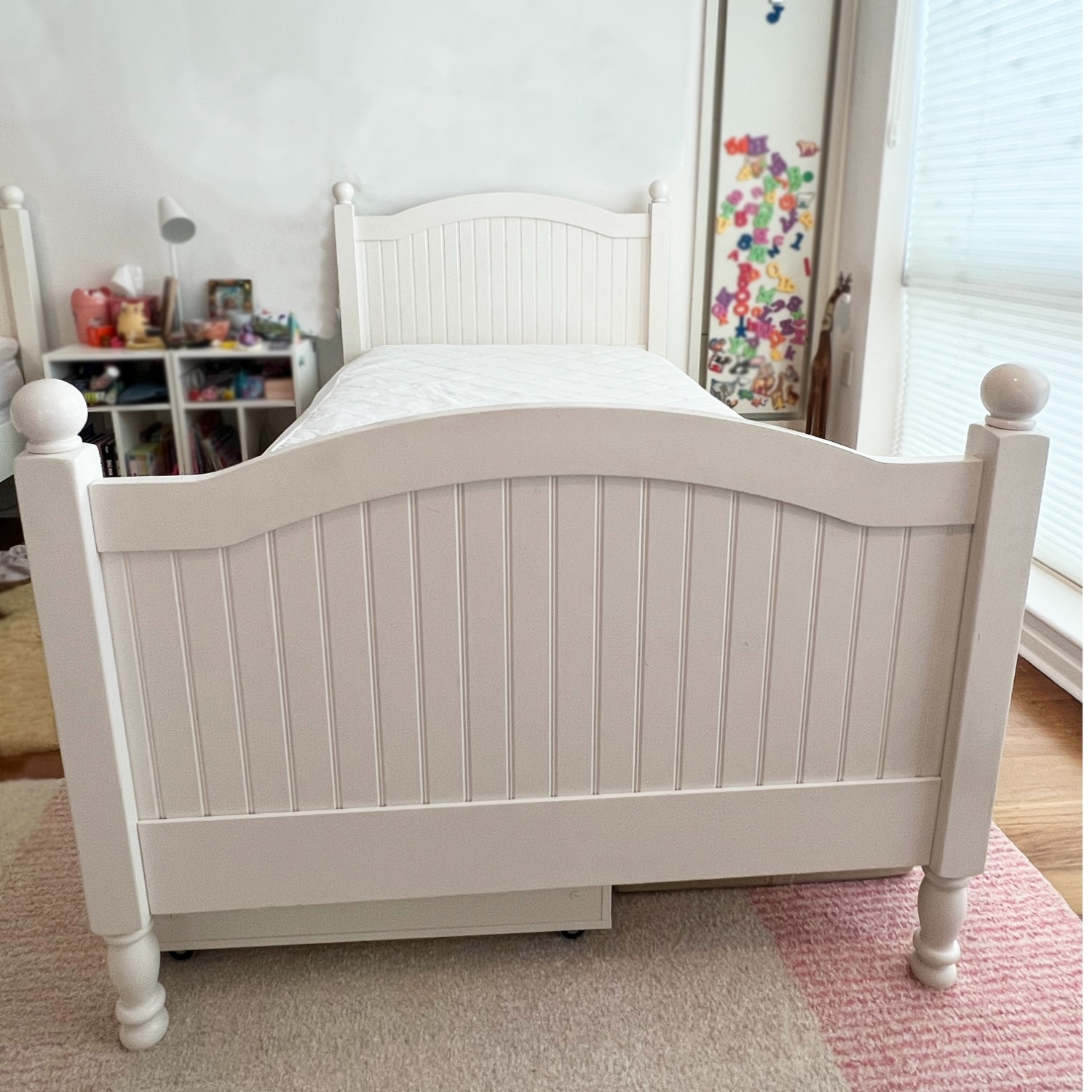 Pottery Barn Kids Catalina Bed, Twin, Simply White - image-11
