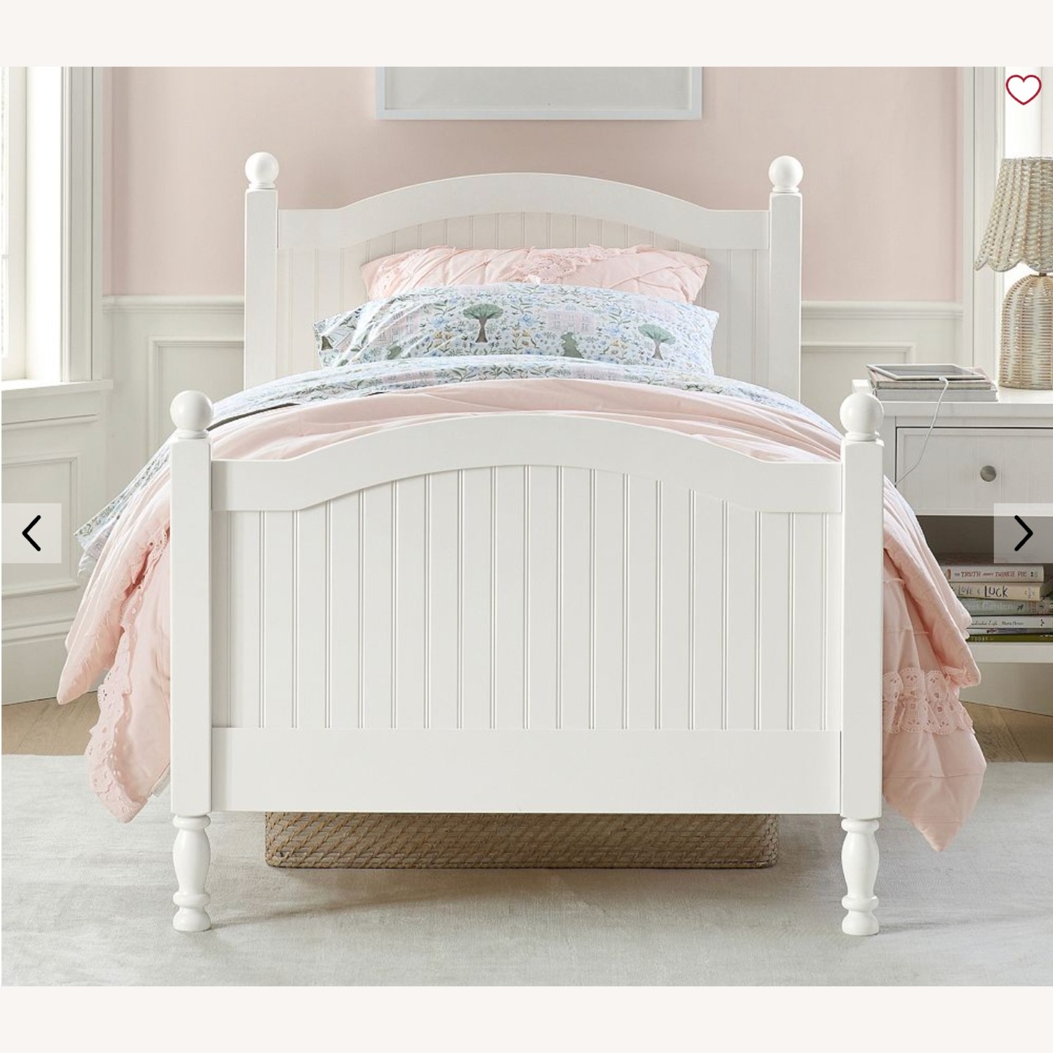 Pottery Barn Kids Catalina Bed, Twin, Simply White - image-6