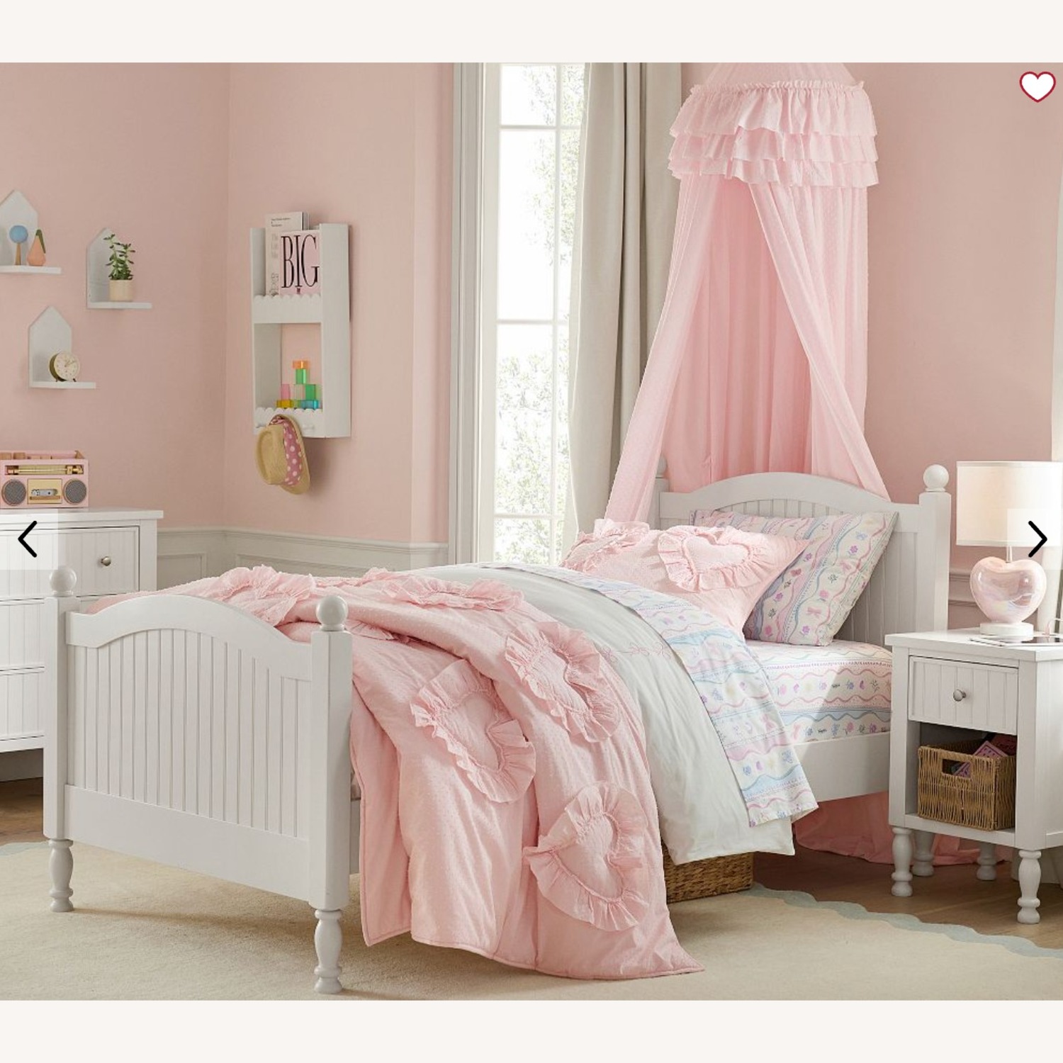 Pottery Barn Kids Catalina Bed, Twin, Simply White - image-9