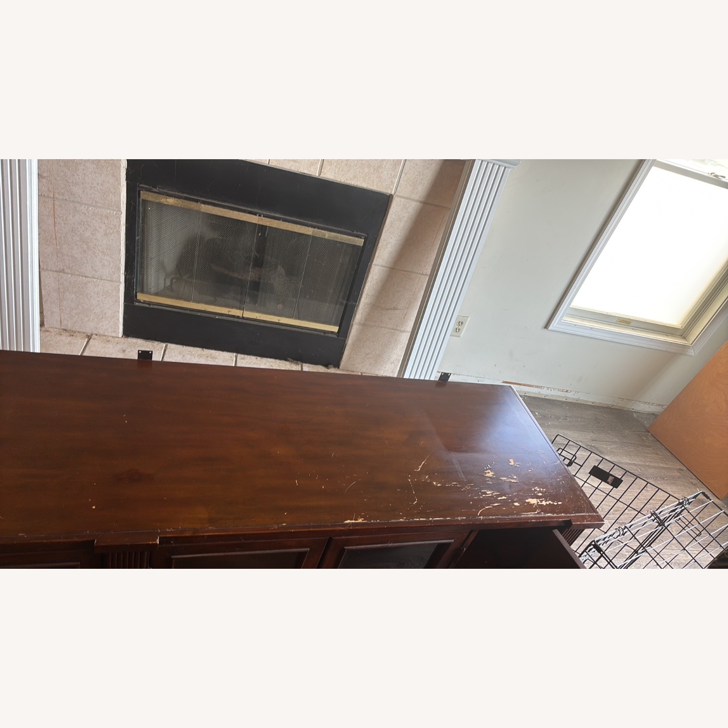 Antique Entertainment Stand - image-3