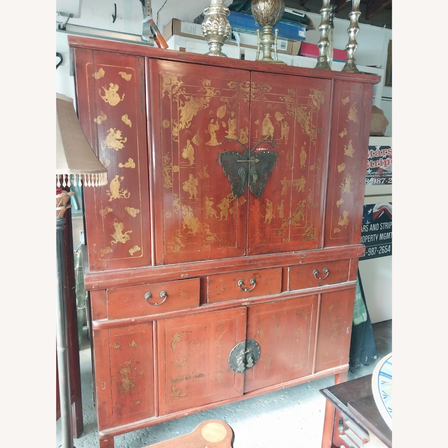 Antique Armoire - image-2