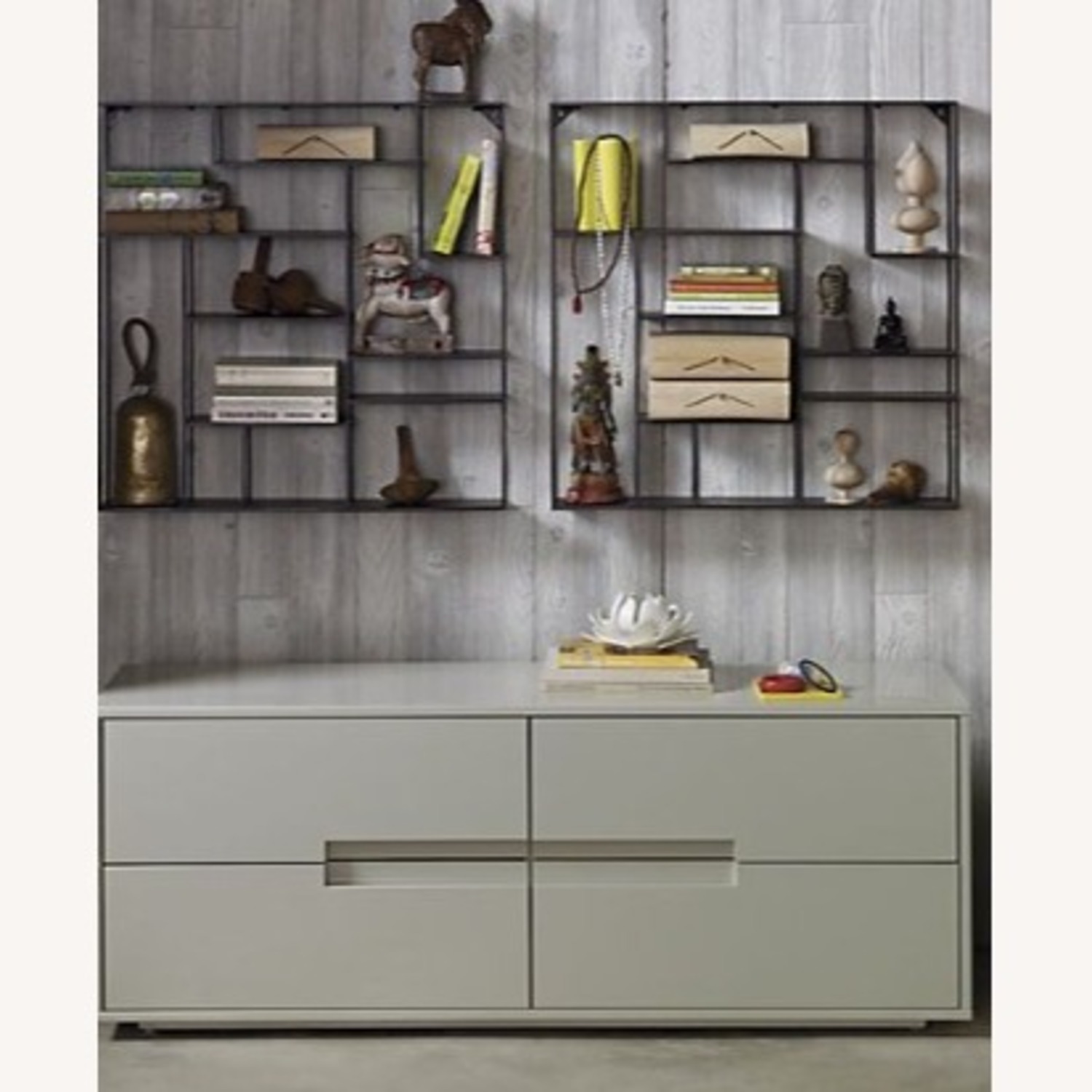 CB2  White Glossy Latitude Low Dresser - image-6