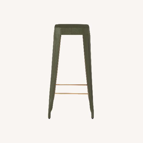 Used Made Goods Jamy Leather Bar Stool for sale on AptDeco