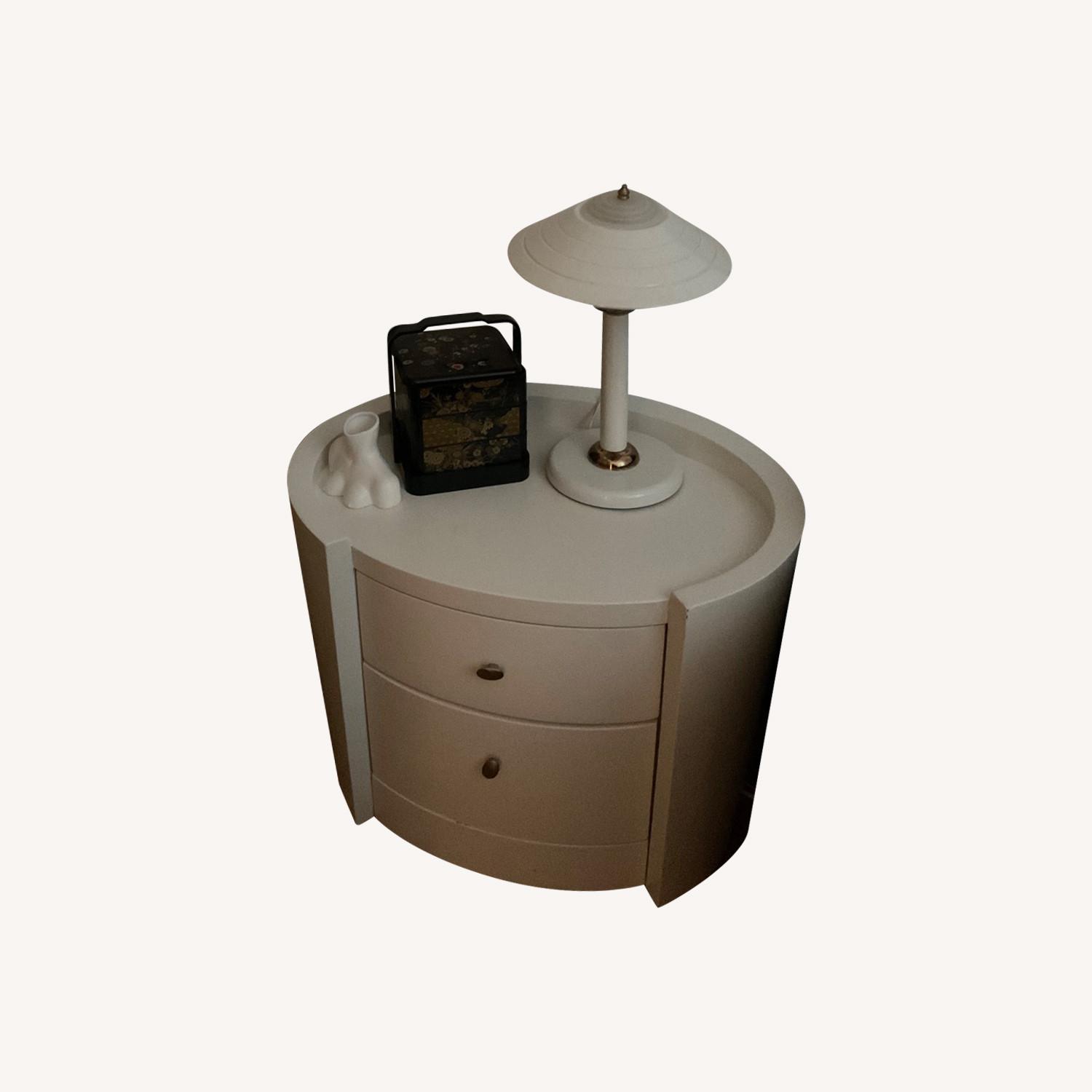 Vintage White Nightstands - image-0