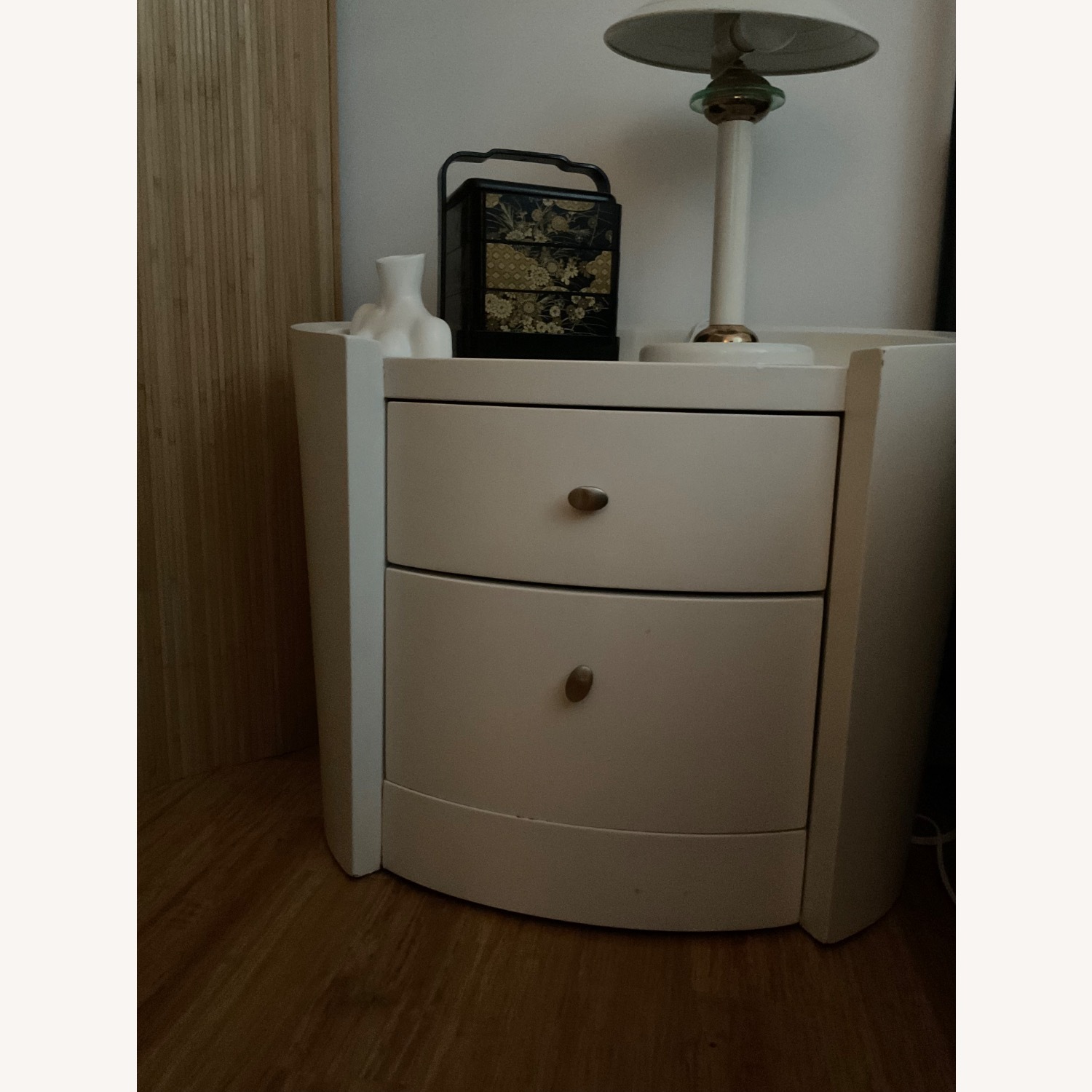 Vintage White Nightstands - image-2