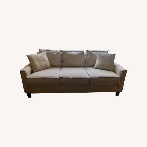 Used Bob's Beige Fabric 3-seat Sofa for sale on AptDeco