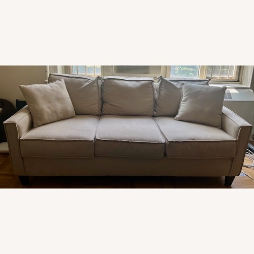 Used Bob's Beige Fabric 3-seat Sofa for sale on AptDeco