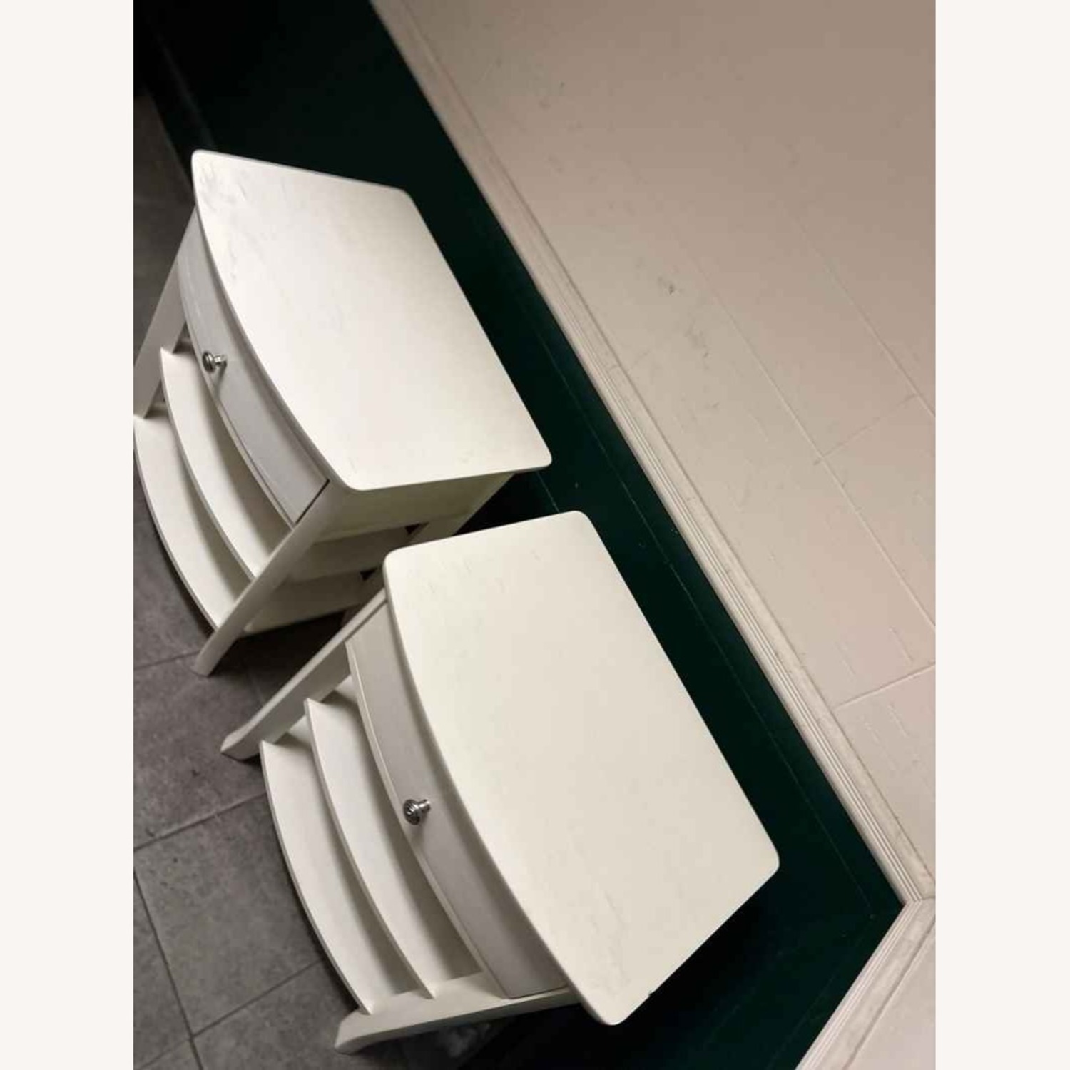 Pottery Barn Chloe Nightstand in White - image-4