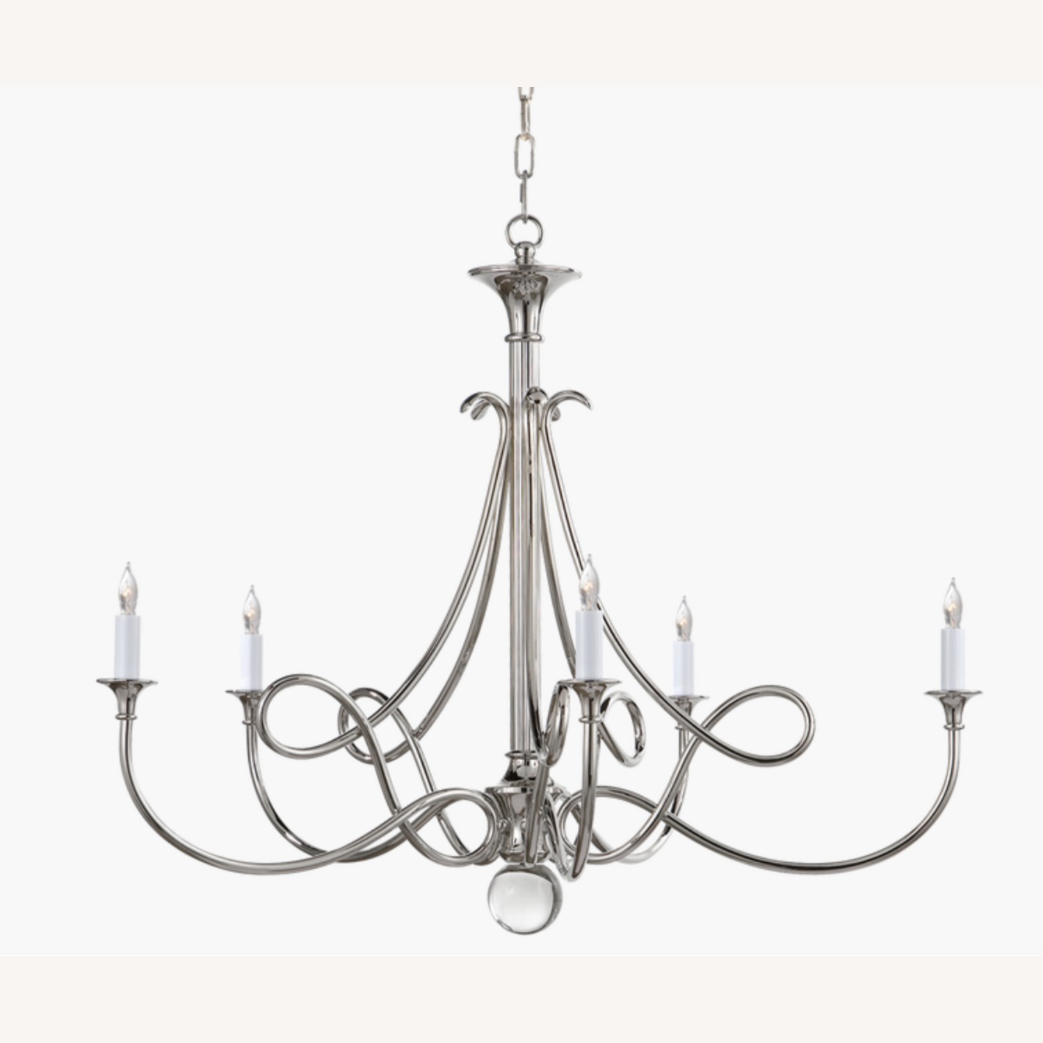 Visual Comfort Double Twist Large Chandelier - image-1
