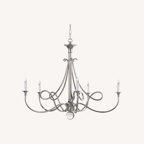 Used Visual Comfort Double Twist Large Chandelier for sale on AptDeco