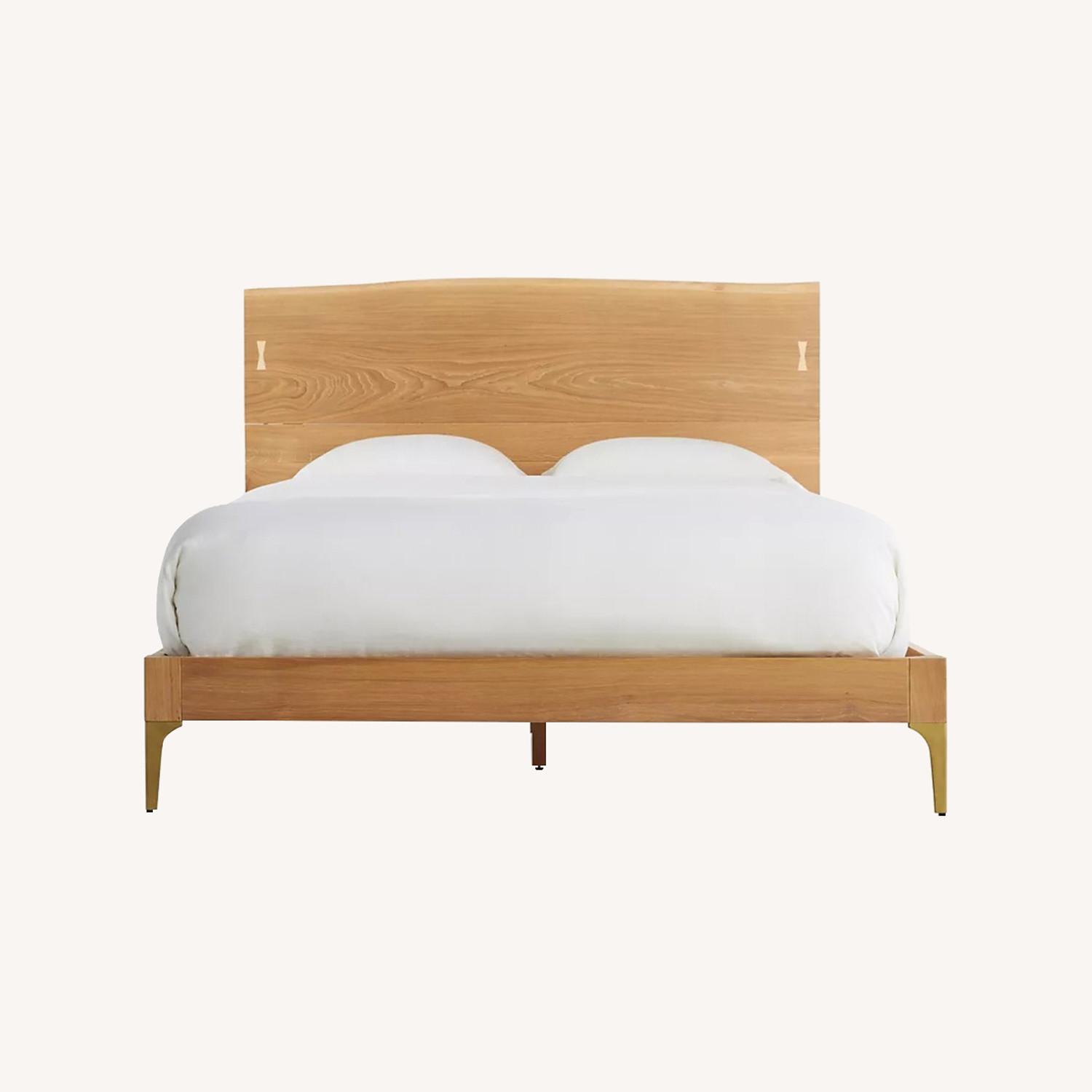 Anthropologie Prana Live-Edge Bed - image-0