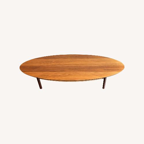 Used IKEA Stockholm Wooden Coffee Table  for sale on AptDeco