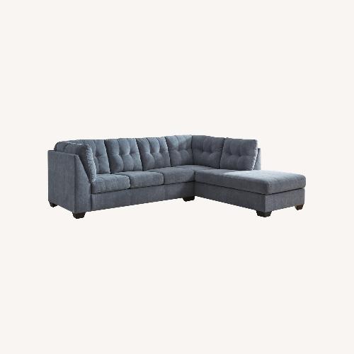 Used 2 piece Sectional With Storage Ottoman  for sale on AptDeco