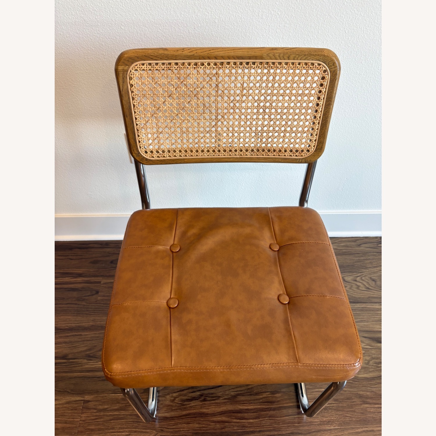 Rattan Dining Chairs with Metal Accents - image-7