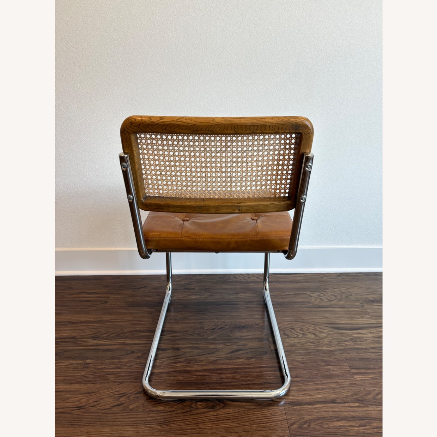 Rattan Dining Chairs with Metal Accents - image-5