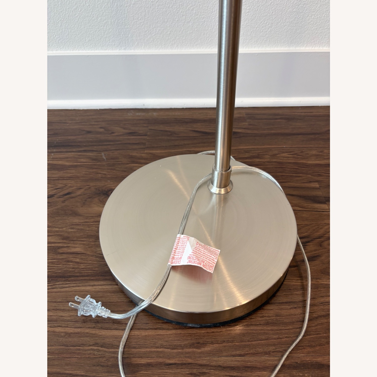 Drum Shade Arc Floor Lamp - image-4