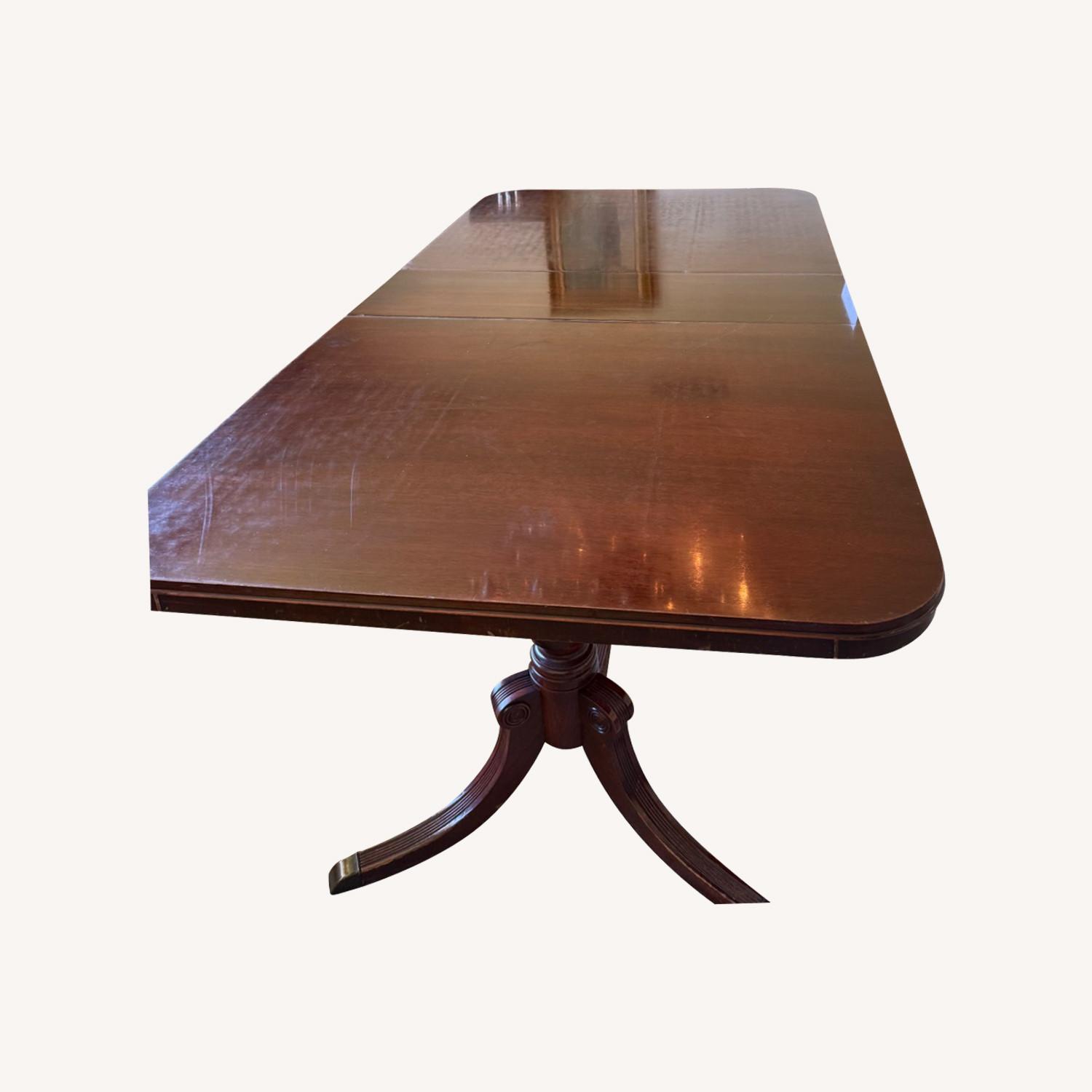 Drexel Vintage Mahogany Dining Table - image-0