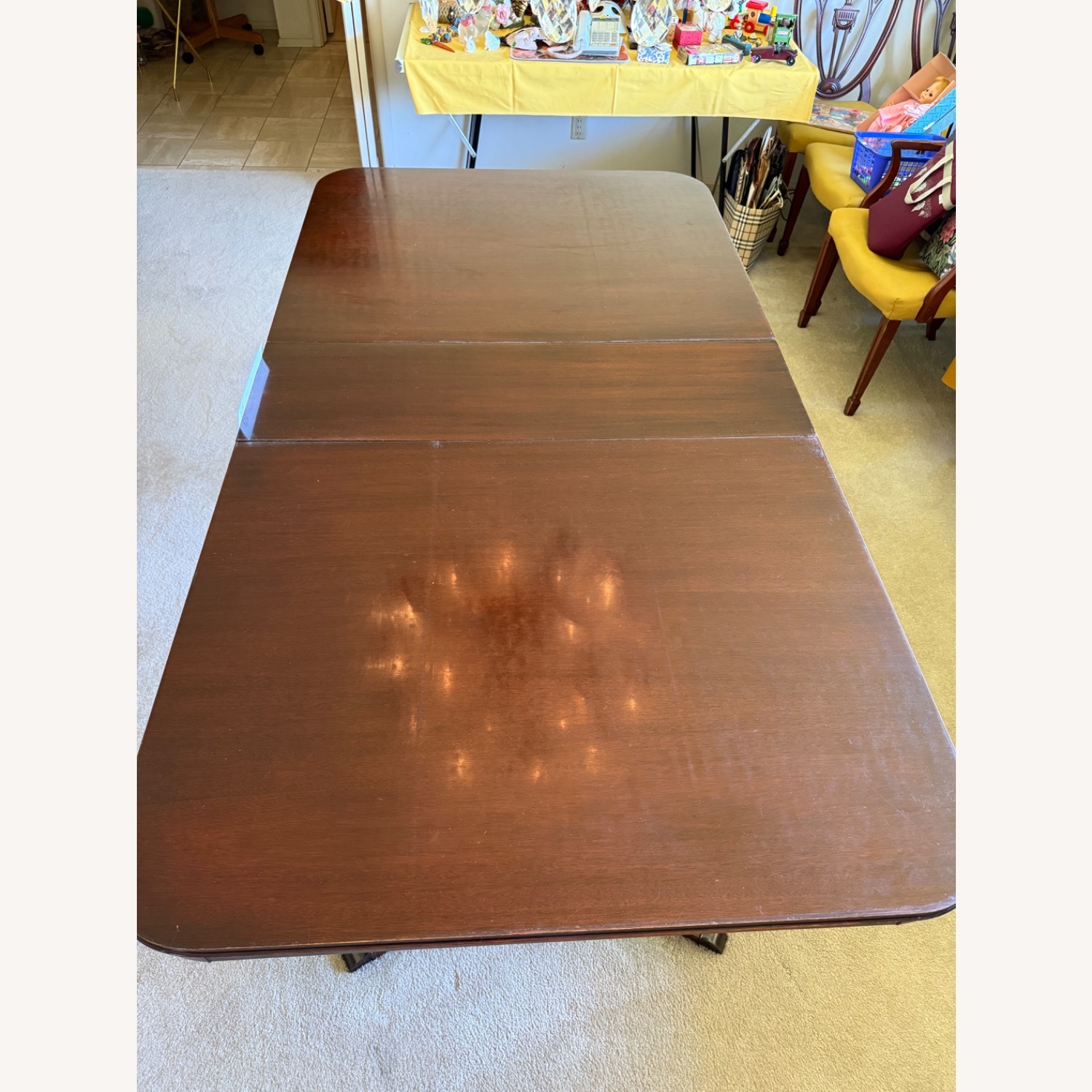 Drexel Vintage Mahogany Dining Table - image-2