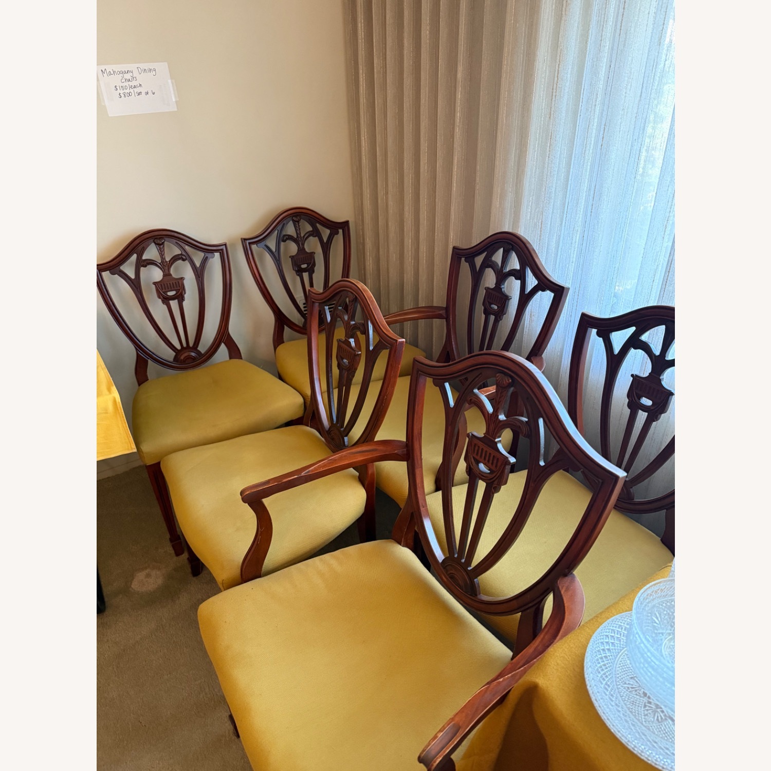 Drexel Vintage Mahogany Dining Table - image-7