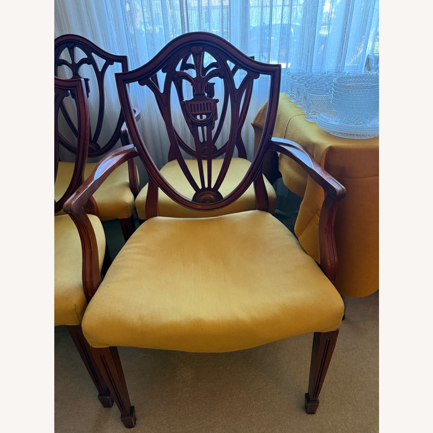 Drexel Vintage Mahogany Dining Table - image-8