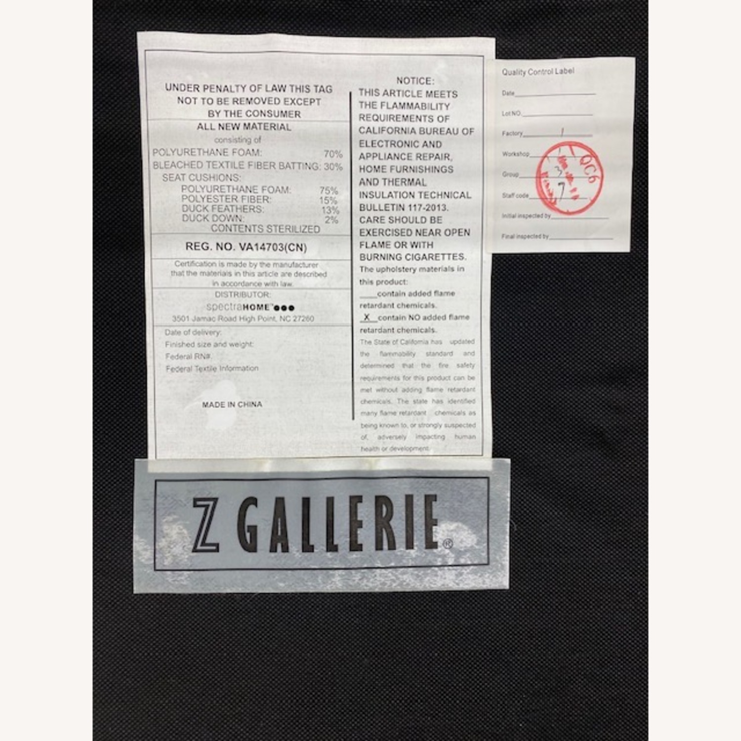 Z Gallerie Charlotte Dining Chair - image-1