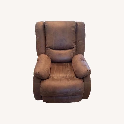 Used Ashley Bladewood Manual Recliner for sale on AptDeco