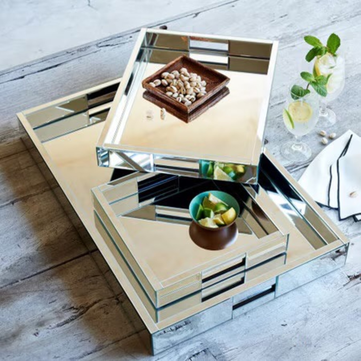 West Elm Mirror Tray - image-0