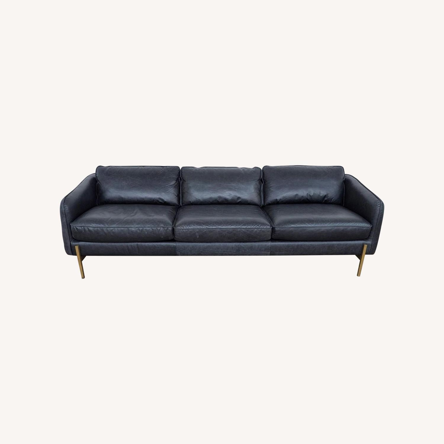 CB2 Horton Black Sofa - image-0