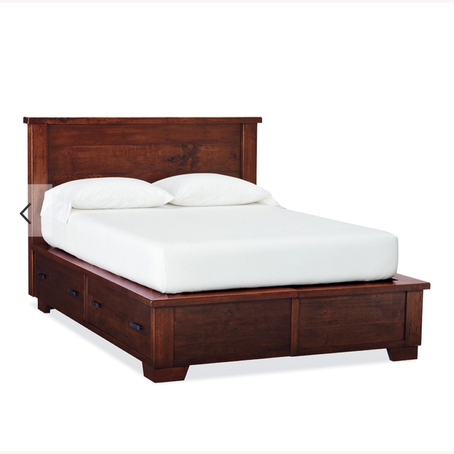 Pottery Barn Sumatra Storage Bed Frame Queen - image-1