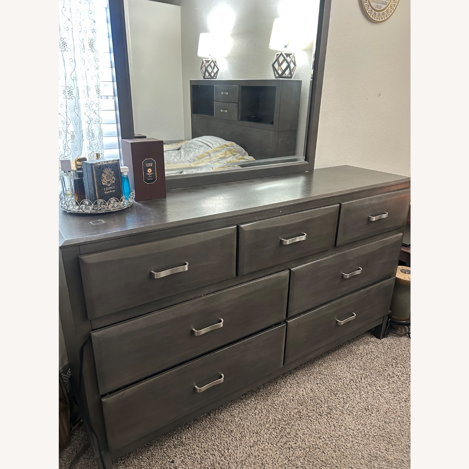 Ashley Furniture Caitbrook 7 Drawer Dresser and Mirror - image-1