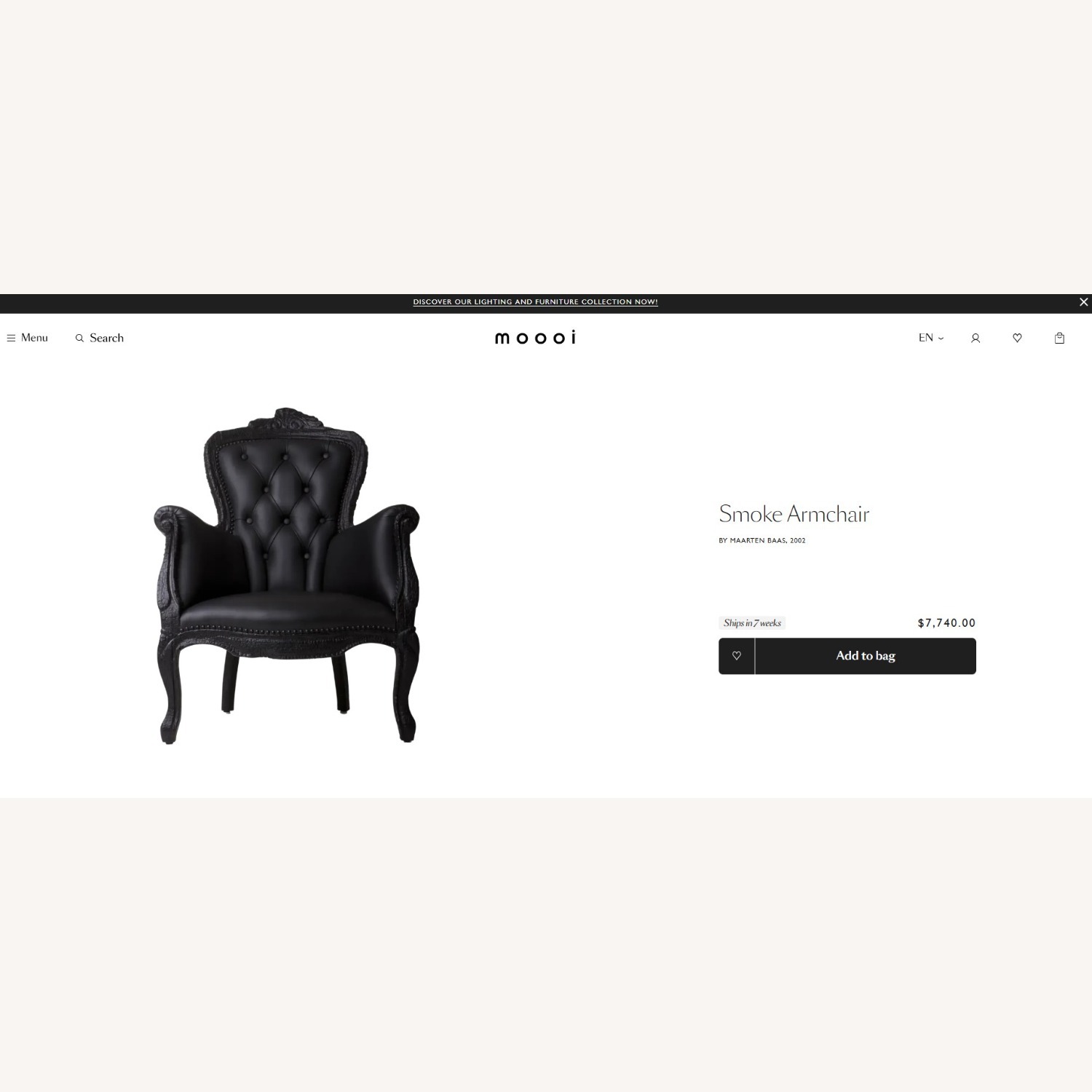 Moooi Smoke Chair Maarten Baas Design 2002 - image-10