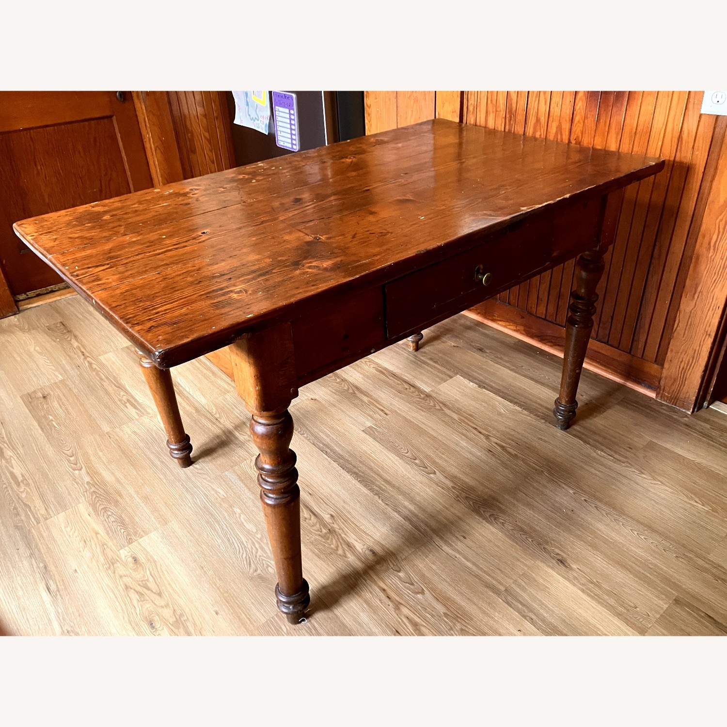 Antique Seamstress Table - image-1